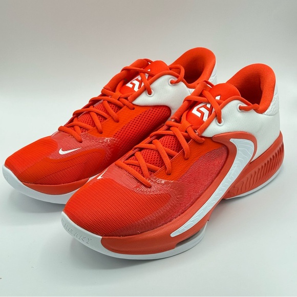 Mens Size 11.5 Orange Nike Zoom Freak 4 TB Promo Basketball Shoes DX6652 802 - Picture 2 of 7